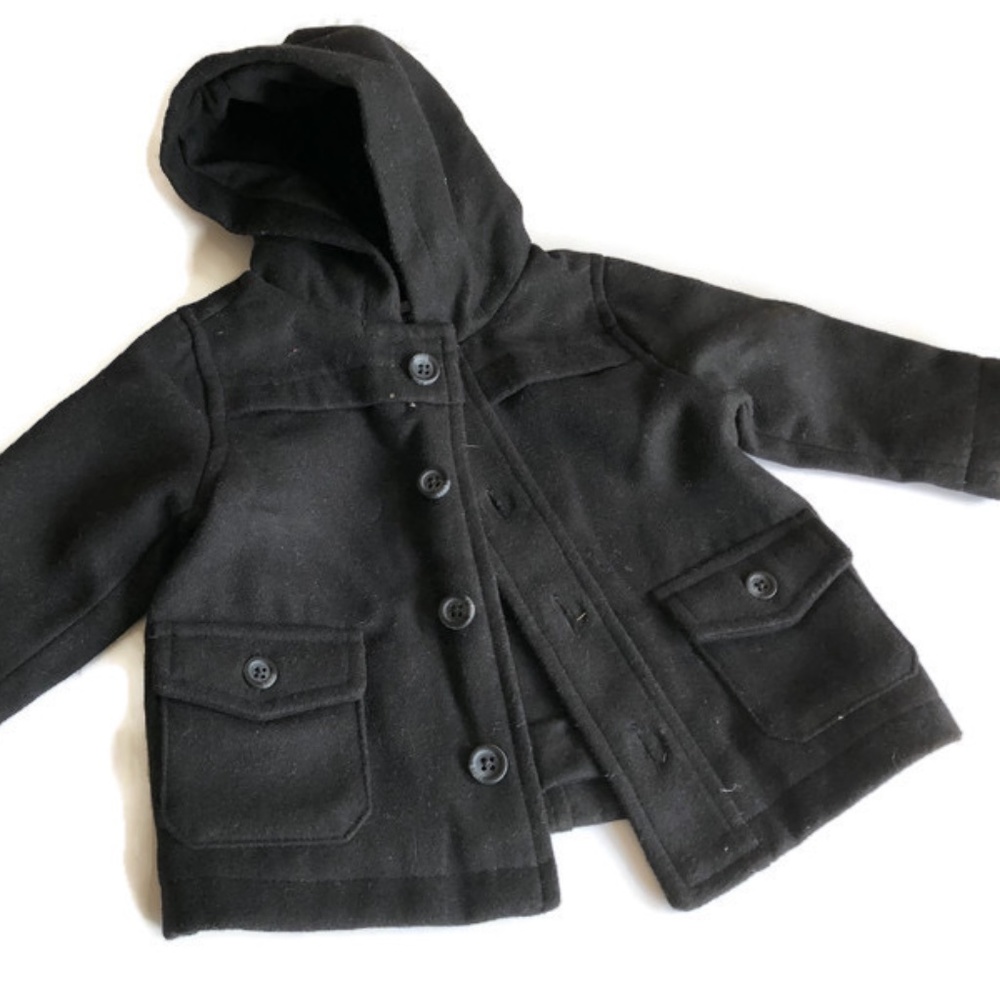 OLD NAVY Black Jacket 6-12 Months.